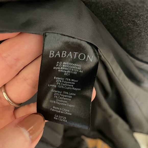 Aritzia Babaton Wool & Cashmere Coat - Picture 5 of 5